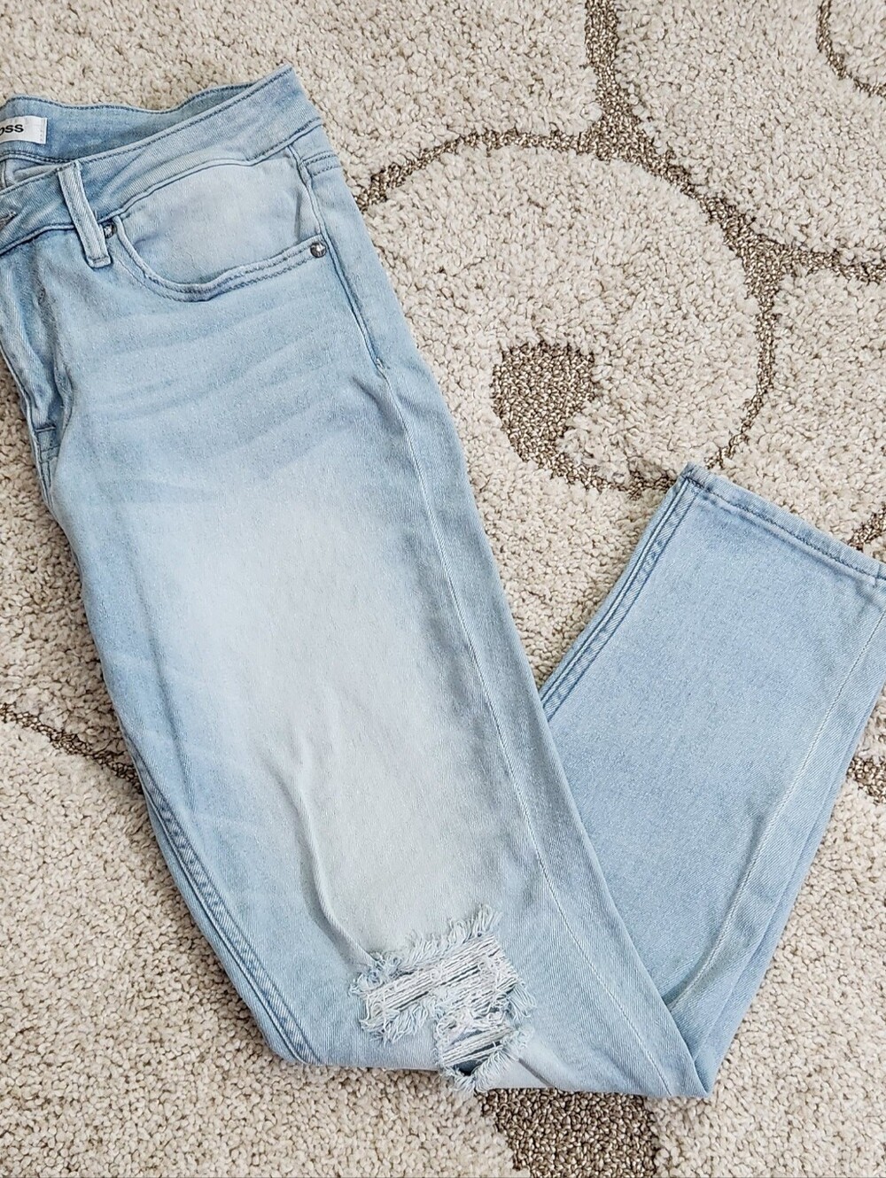 Light Blue Straight Leg Jean size 29(8/10 US)